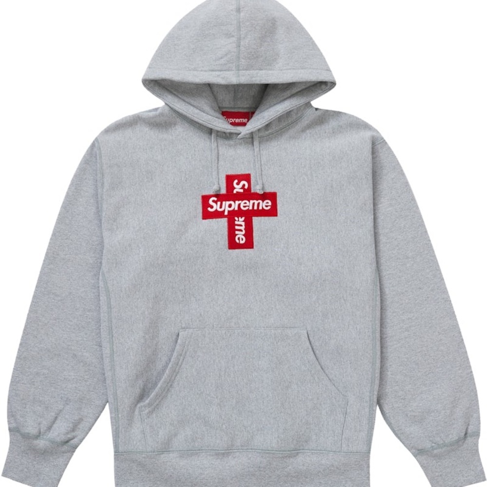 Supreme Gray Hoodie for Men